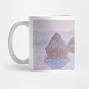 Haystacks (Effect of Snow and Sun) by Claude Monet Mug